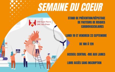 Semaine du coeur au CHU Saint-Pierre