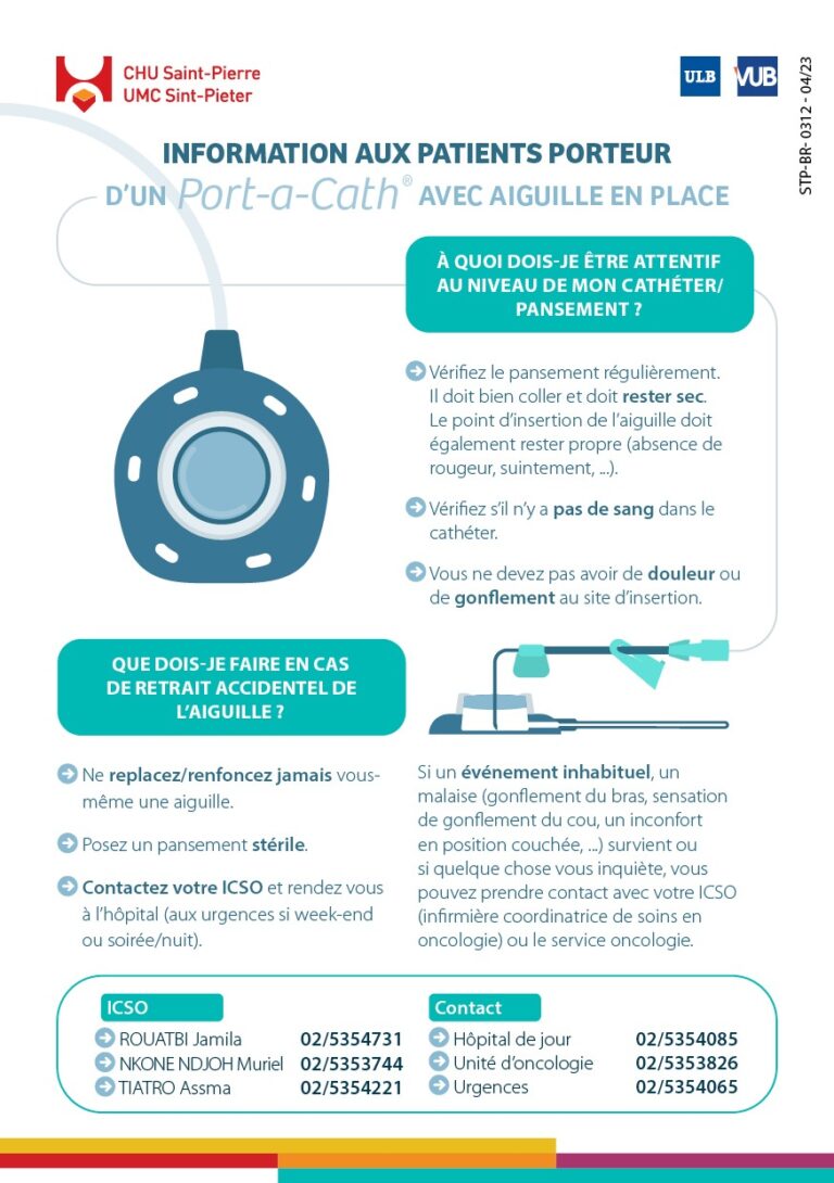 Information aux patients porteurs d’un Port-a-Cath