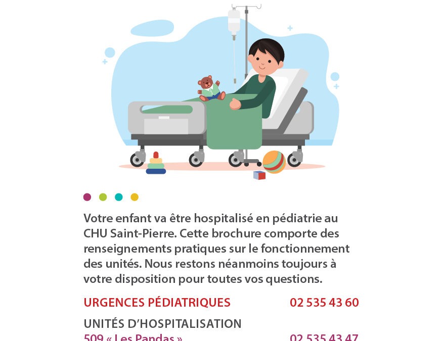 Hospitalisation en Pédiatrie