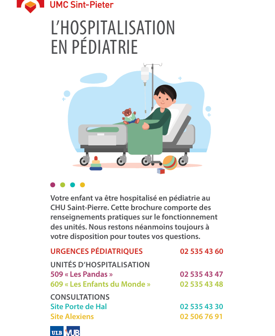 Hospitalisation en Pédiatrie