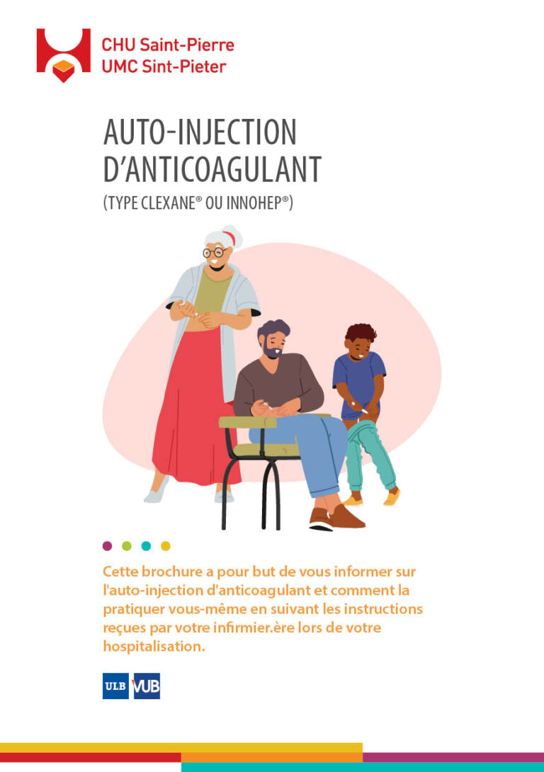Auto-injection d’anticoagulant