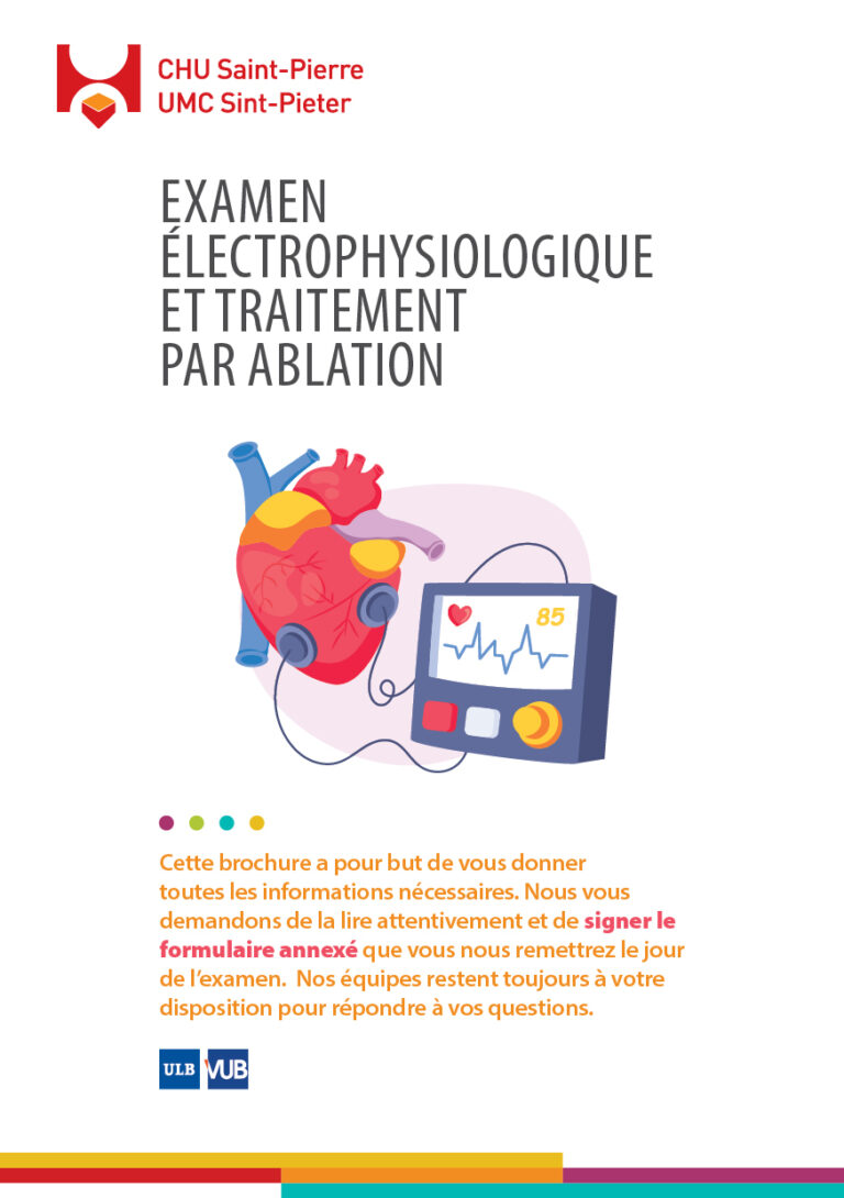 Examen électrophysiologique et traitement par ablation
