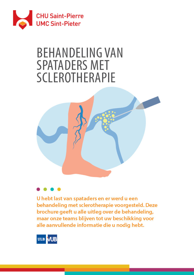 BEHANDELING VAN SPATADERS MET SCLEROTHERAPIE