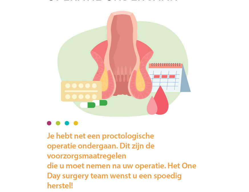 Proctologische operatie ondergaan