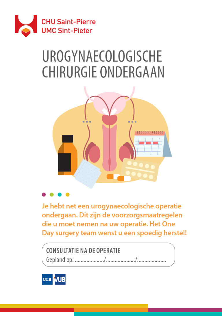 Urogynaecologische chirurgie ondergaan