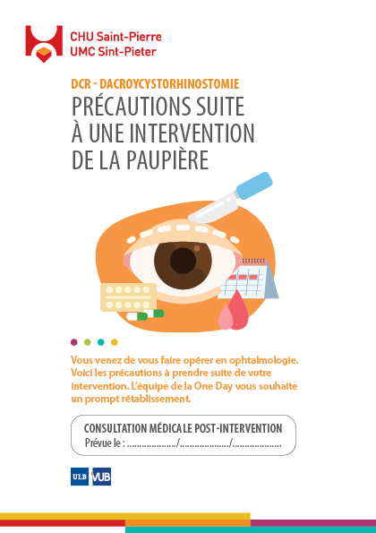 Brochure Précautions Paupière DCR FR