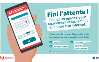 Prenez rendez-vous rapidement et facilement sur notre site!