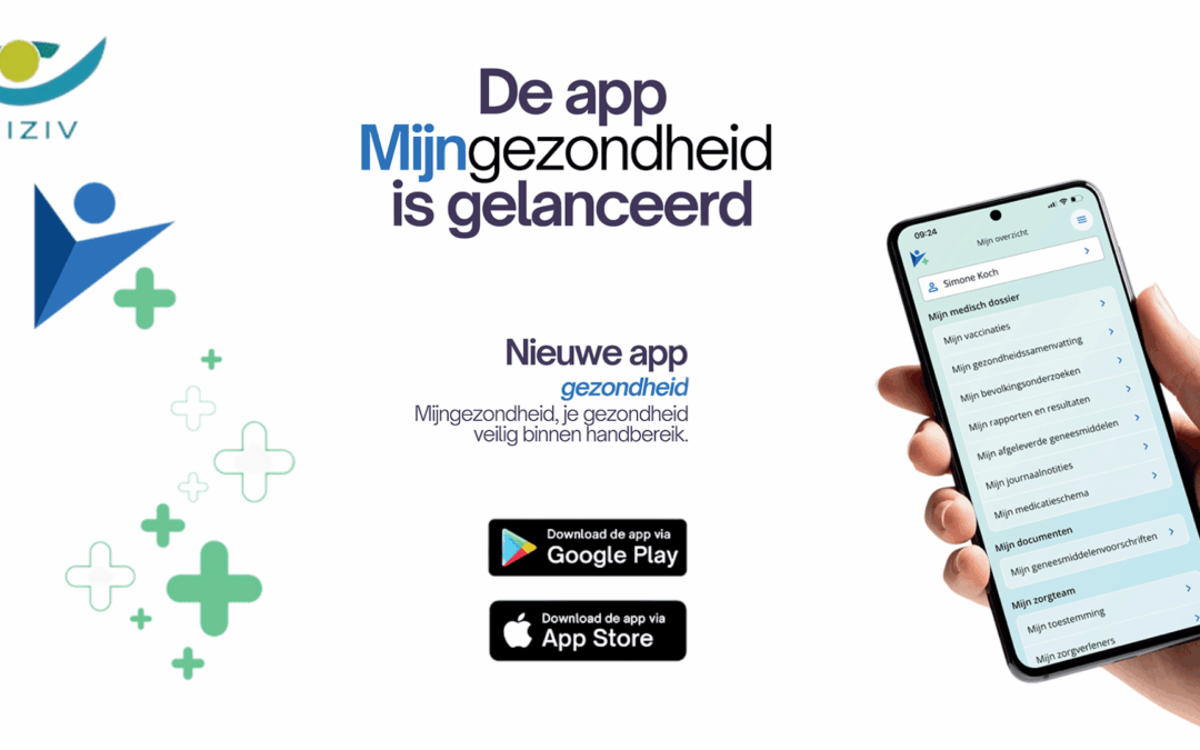 Mobiele app Mijngezondheid